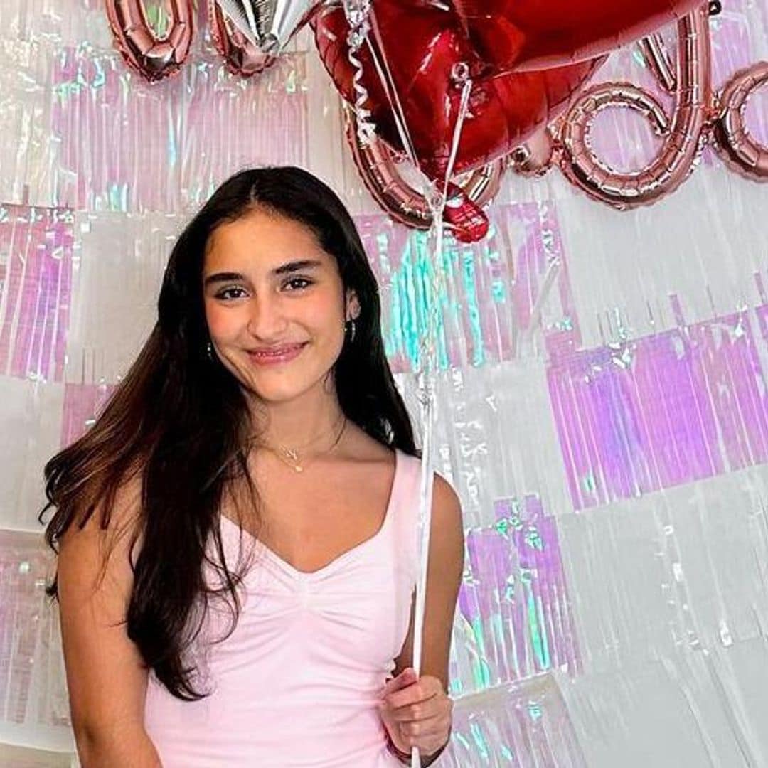 Así fue la íntima fiesta de 15 años de Lucía, la hija de Fabián Ríos