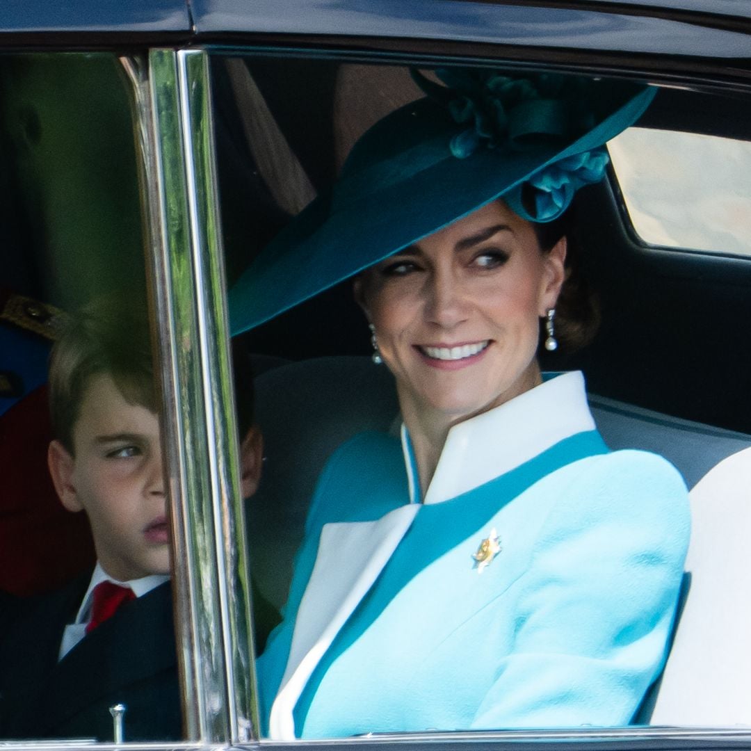 Primeras fotos de Kate Middleton y sus hijos en el 'Trooping the Colour', el gran día de la realeza británica