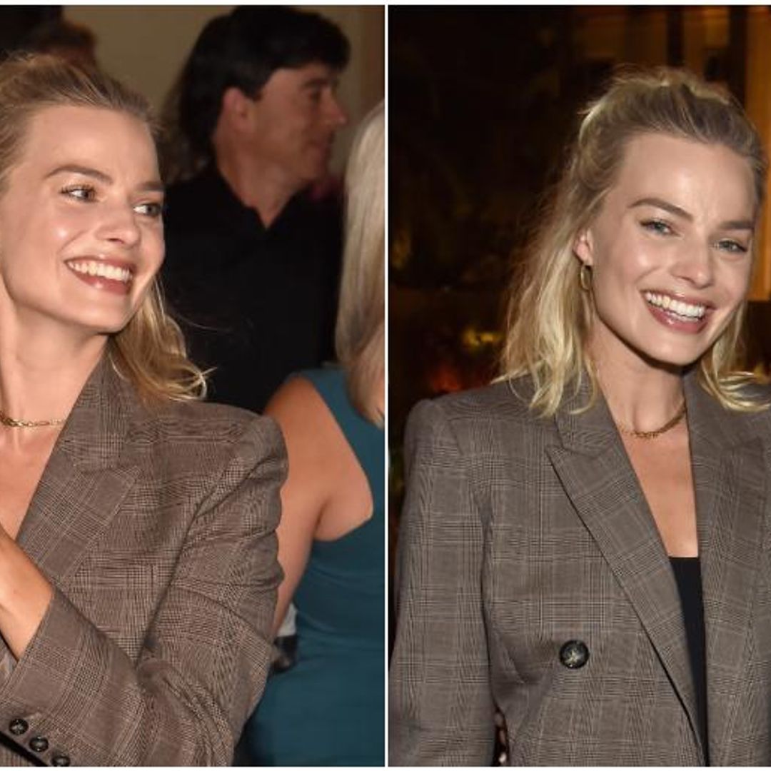 El 'menswear' suma elegancia y Margot Robbie sabe cómo llevarlo