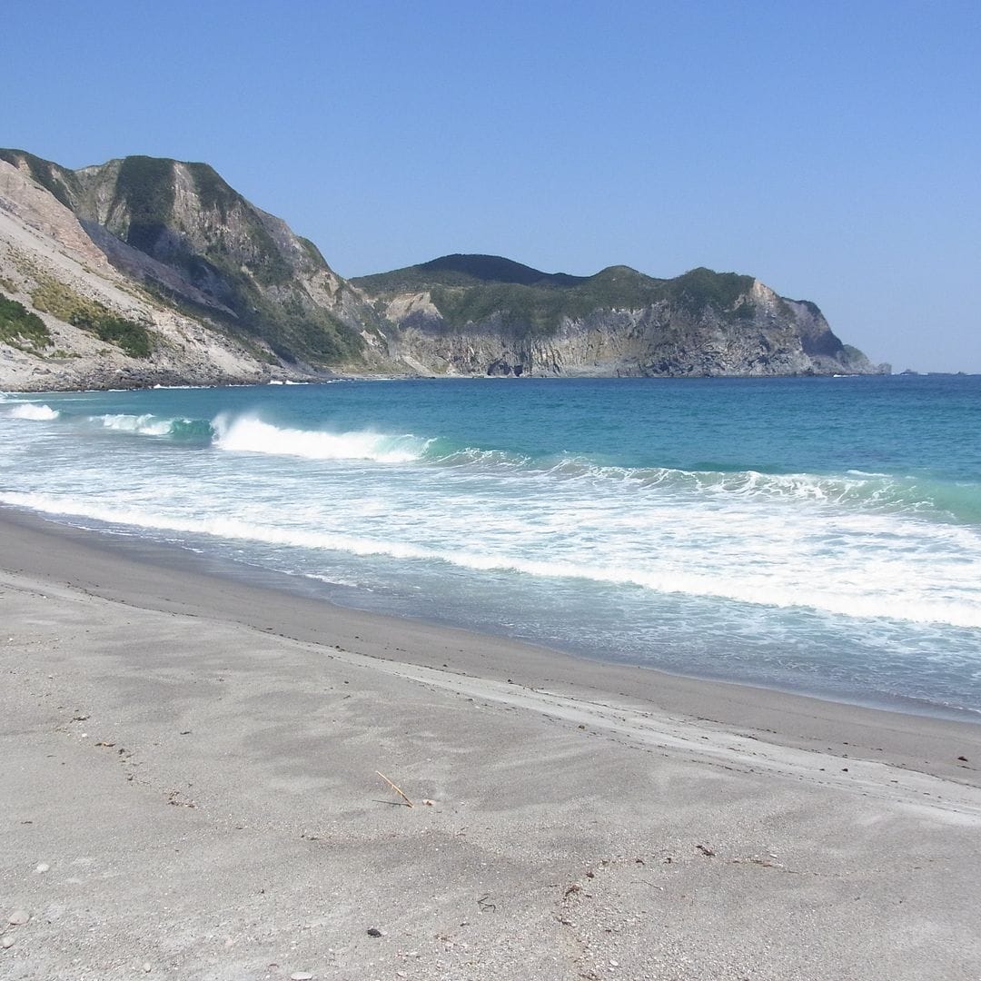 Isla Kozushima en las islas Izu, Tokio, Japón