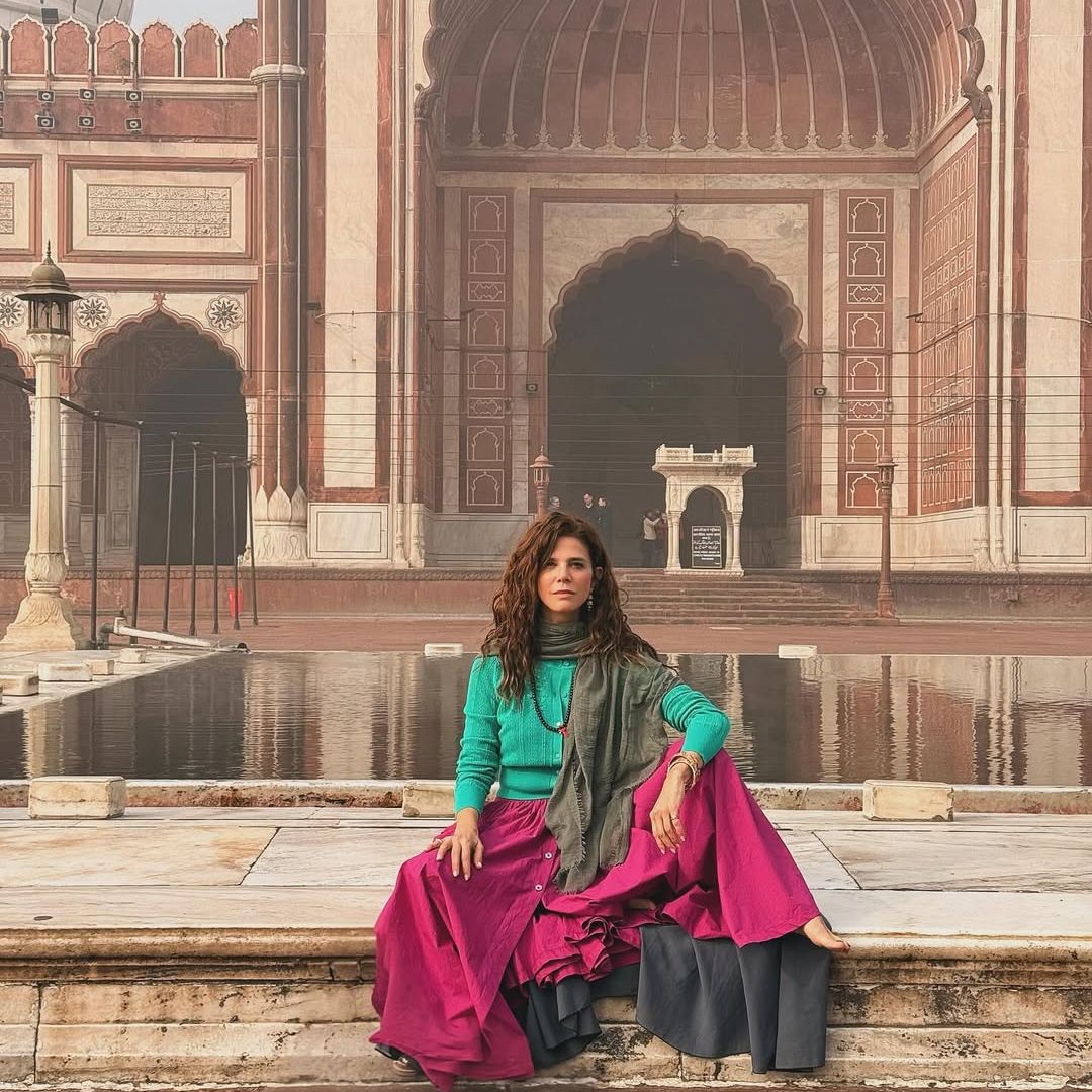 Juana Acosta en Delhi, India