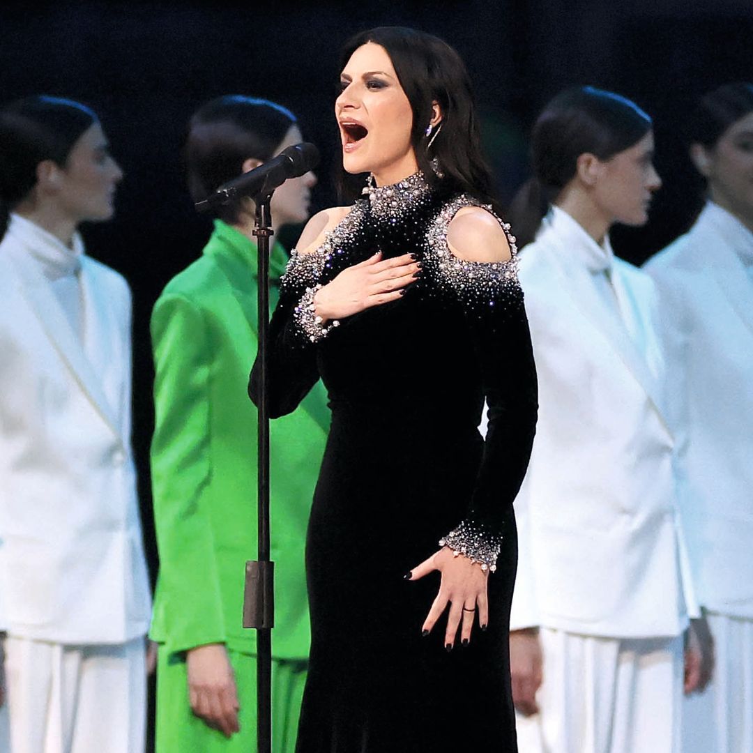 Dos momentos destacados de este 2026: entonando el himno italiano en la inauguración de los Juegos Olímpicos de Milano-Cortina