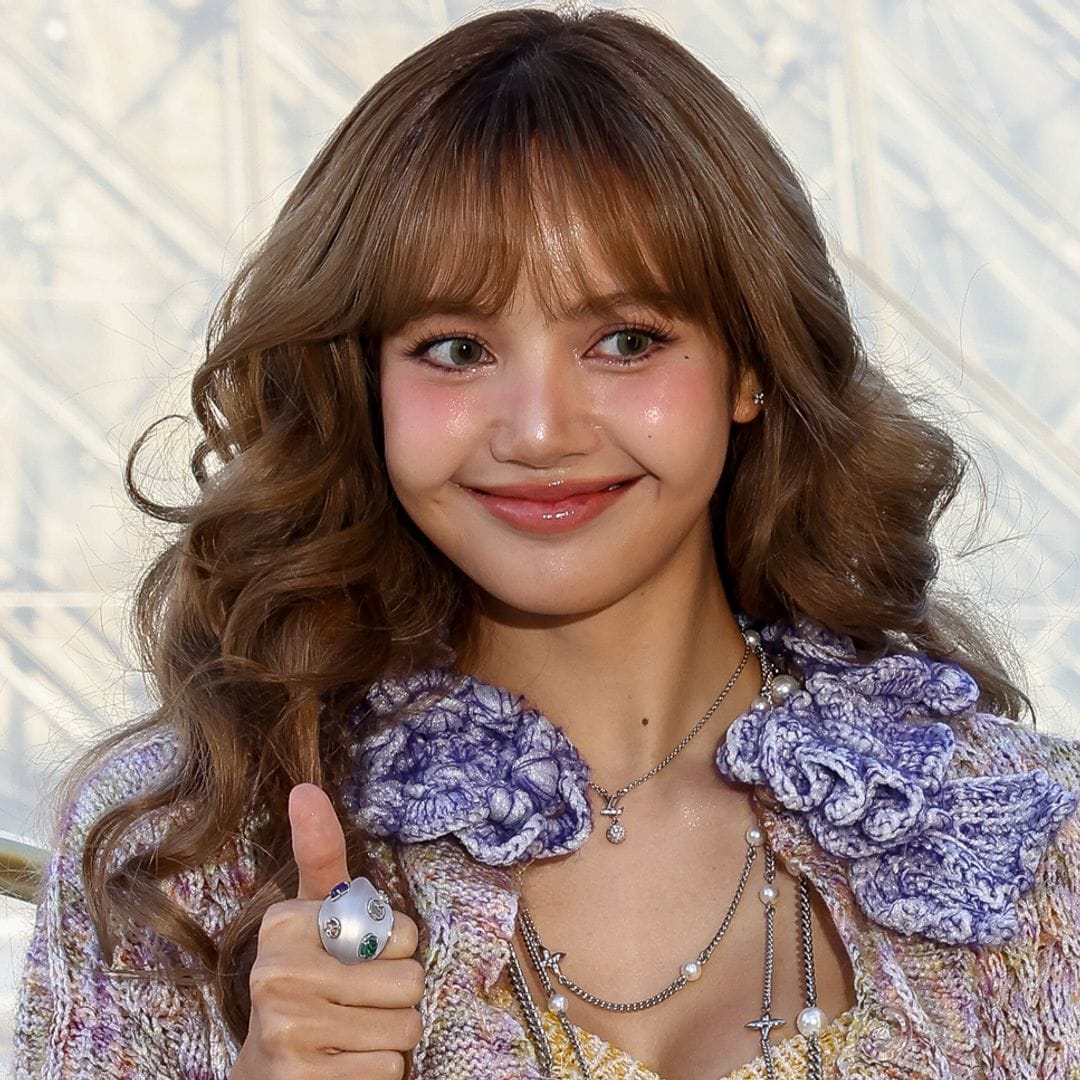 Lisa en el desfile de Louis Vuitton