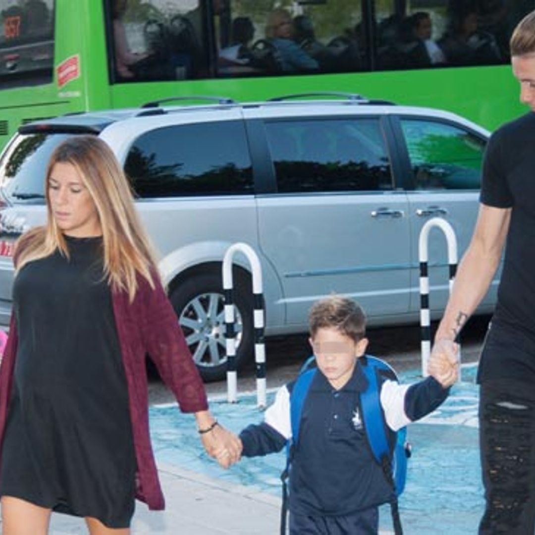 Fernando Torres y Olalla Domínguez, nuevo curso como familia numerosa