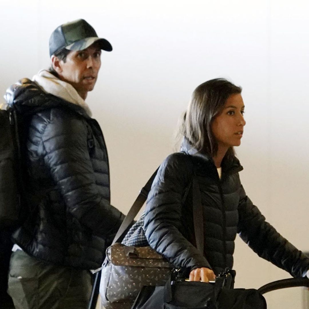 Fernando Verdasco entrena ante un 'juez de silla' muy especial