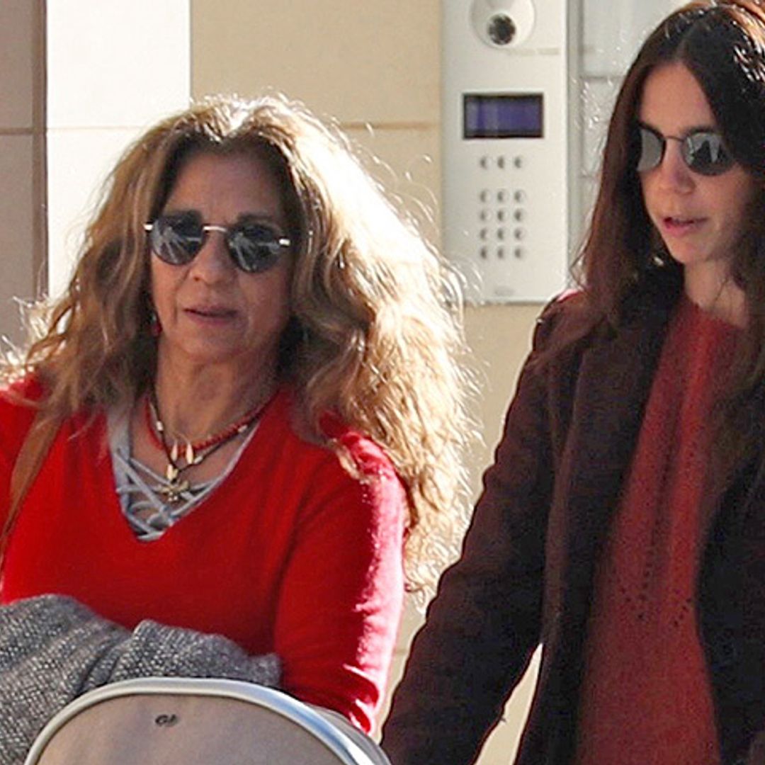 EXCLUSIVA: el dulce paseo de Lolita y Elena Furiase con el pequeño Noah