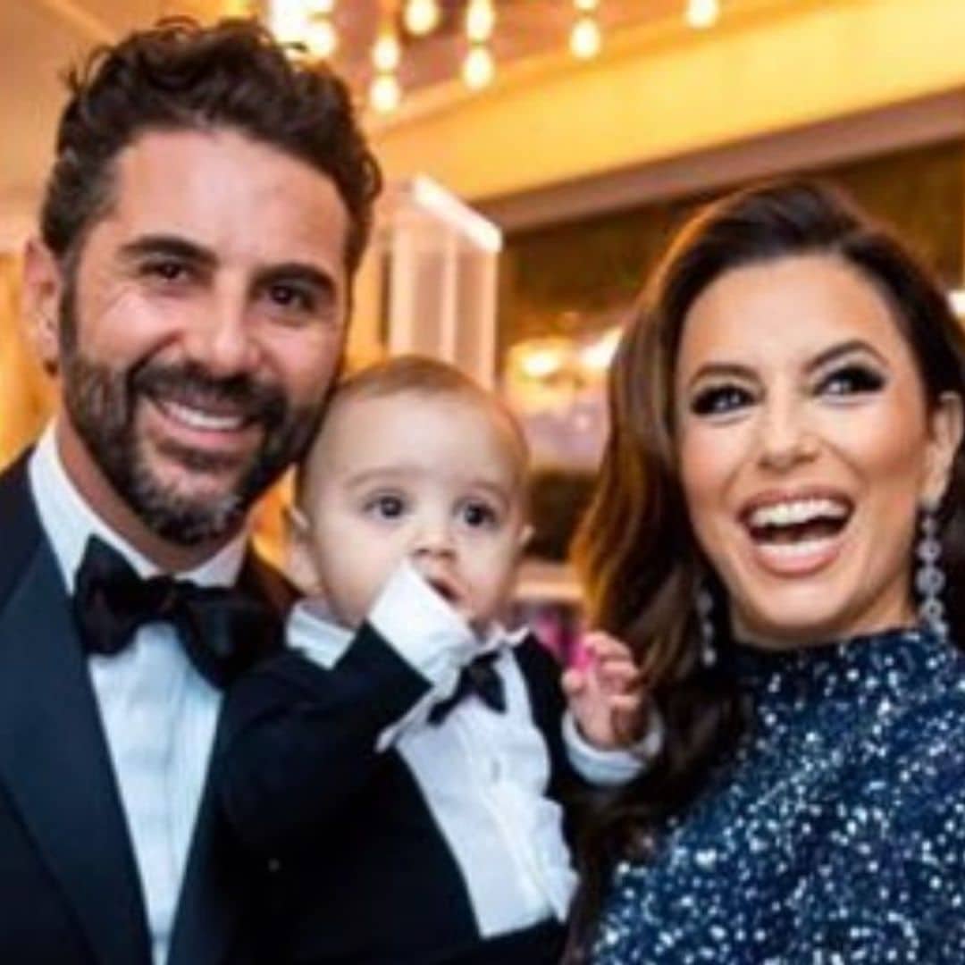 ¿Dos o tres? La tierna confusión del hijo de Eva Longoria en su segundo cumpleaños