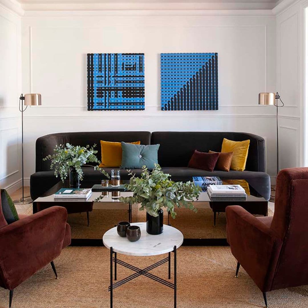La pasión por la arquitectura y el arte se funden en este piso