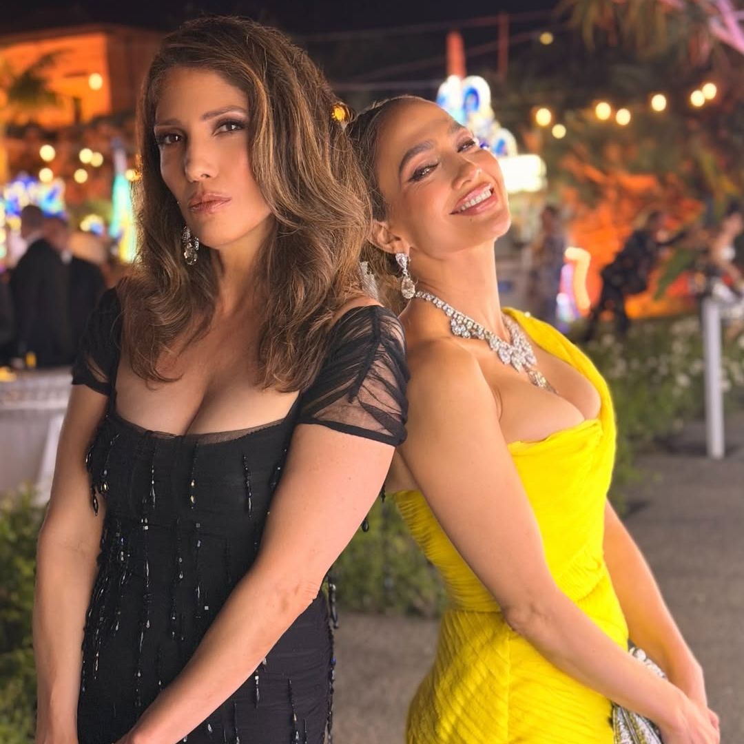 Jennifer Lopez inicia sus festejos de cumpleaños en Europa junto a su hermana Lynda