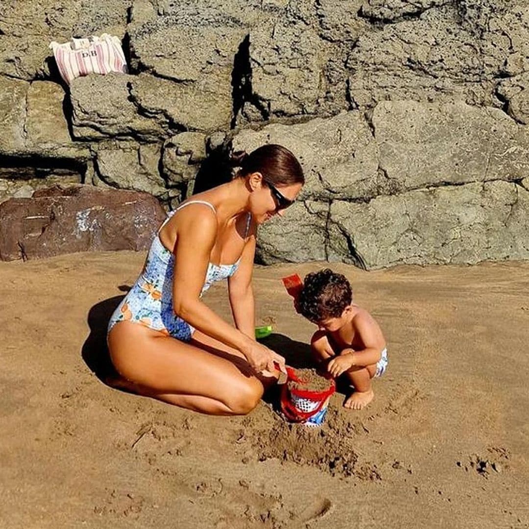 Paula Echevarría afronta la vuelta al trabajo con un recuerdo maravilloso de su hijo