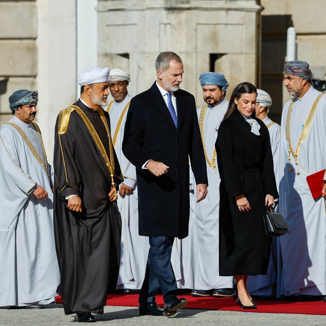 Felipe VI y la reina Letizia recuperan las ceremonias oficiales dos años después y con el Sultán de Omán como protagonista