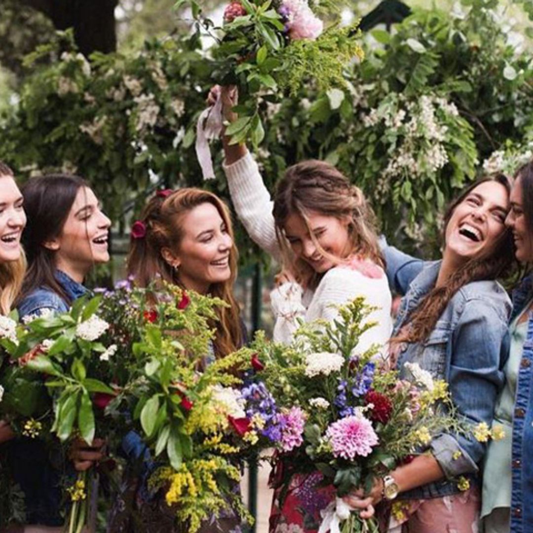 Laura Escanes celebra su 'bridal party'