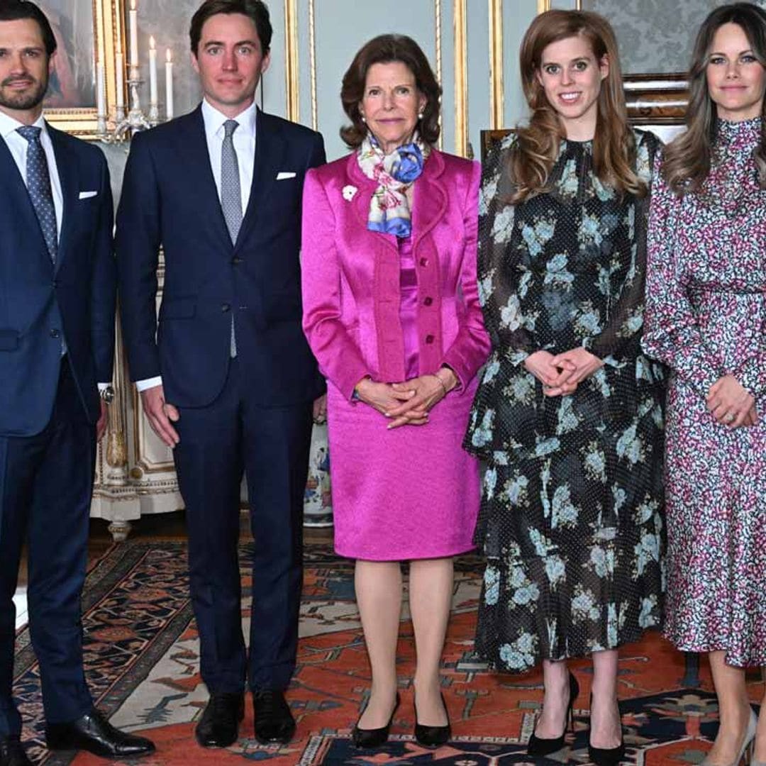 ¿Qué hacen Beatriz de York y su marido con la Familia Real sueca?