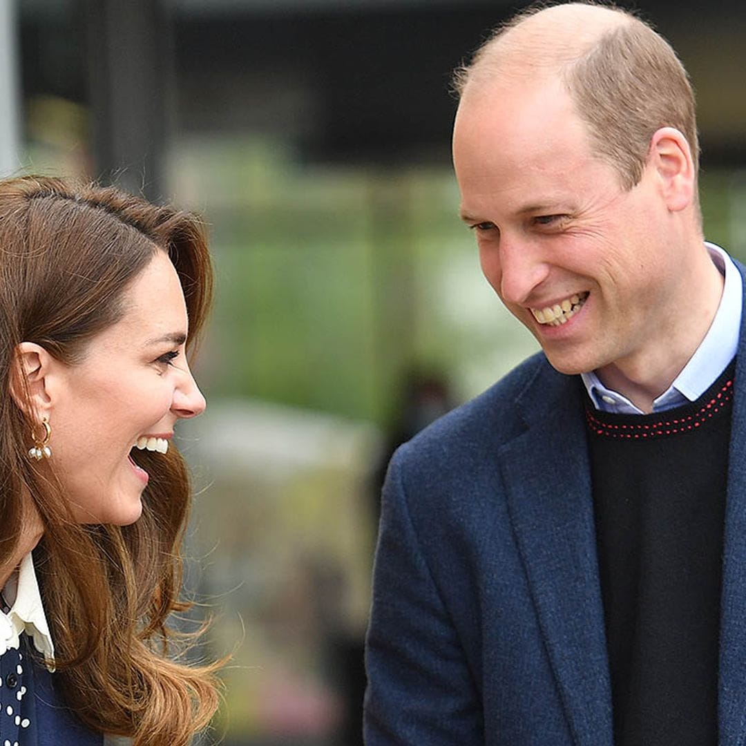 Kate Middleton se ríe a carcajadas de las dotes para la jardinería del príncipe Guillermo