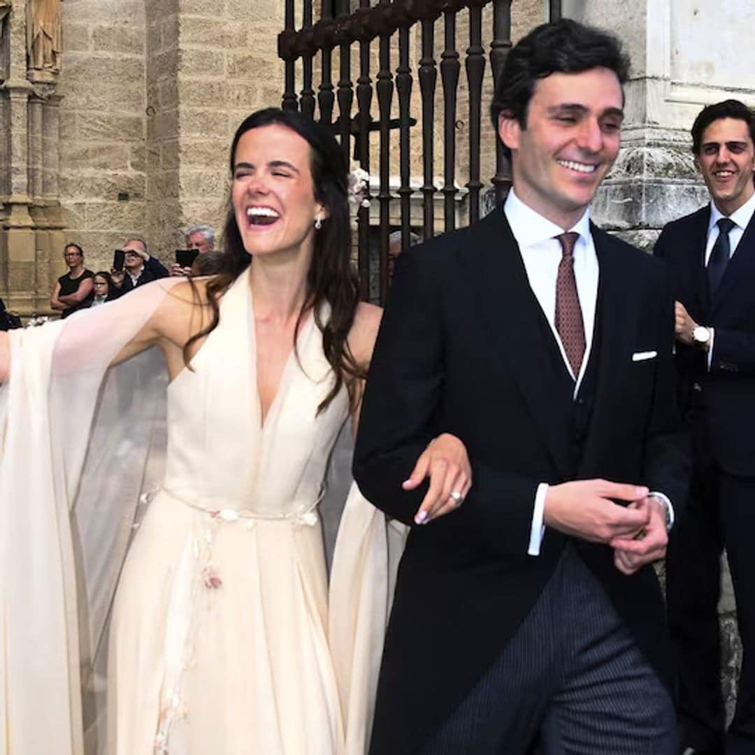 La boda que ha reunido en Sevilla a la familia de Luis Astolfi, gran amigo de la infanta Elena