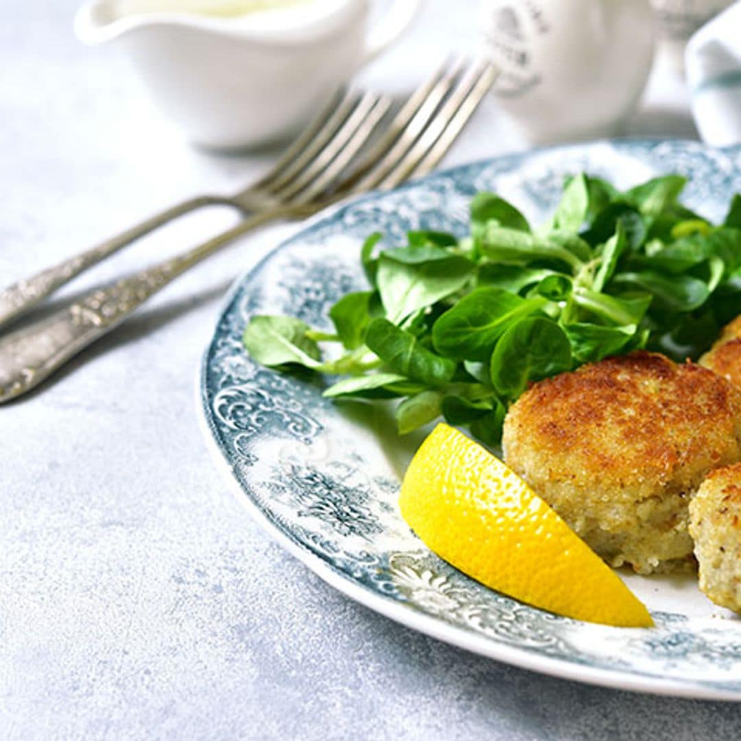 Filetes rusos de merluza en salsa verde
