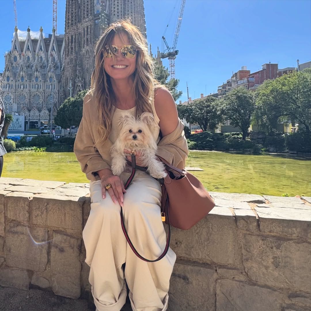 El divertido viaje de Heidi Klum a Barcelona: visita a la Sagrada Familia, concierto de Eric Clapton y reencuentro con Elle McPherson