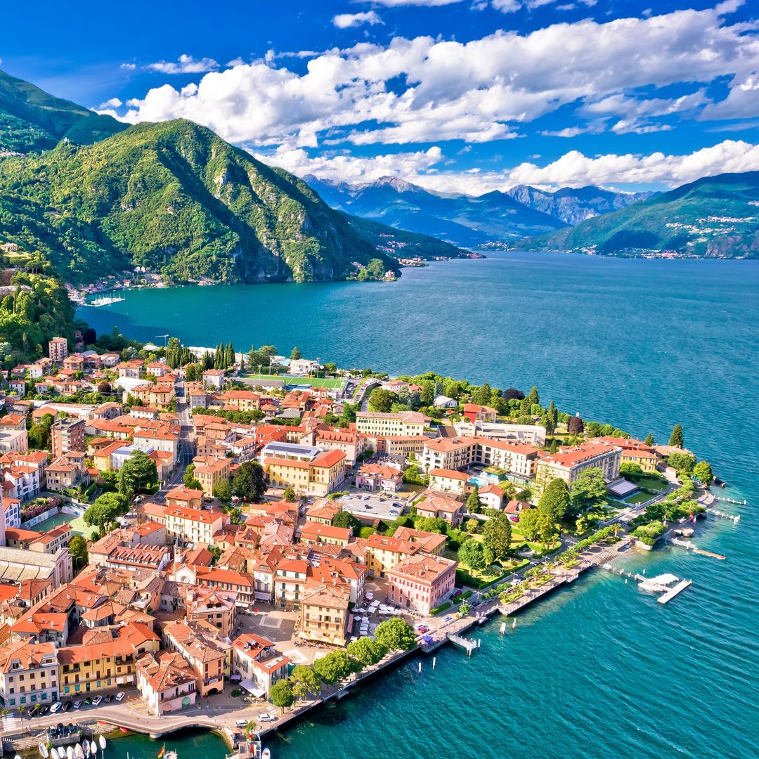 Menaggio, a la orilla del lago de Como, Italia