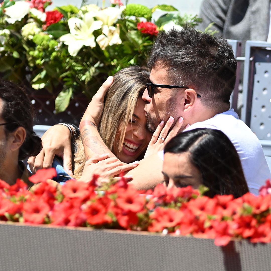Pablo López y su novia: arrumacos y complicidad en el torneo Mutua Madrid Open 2025