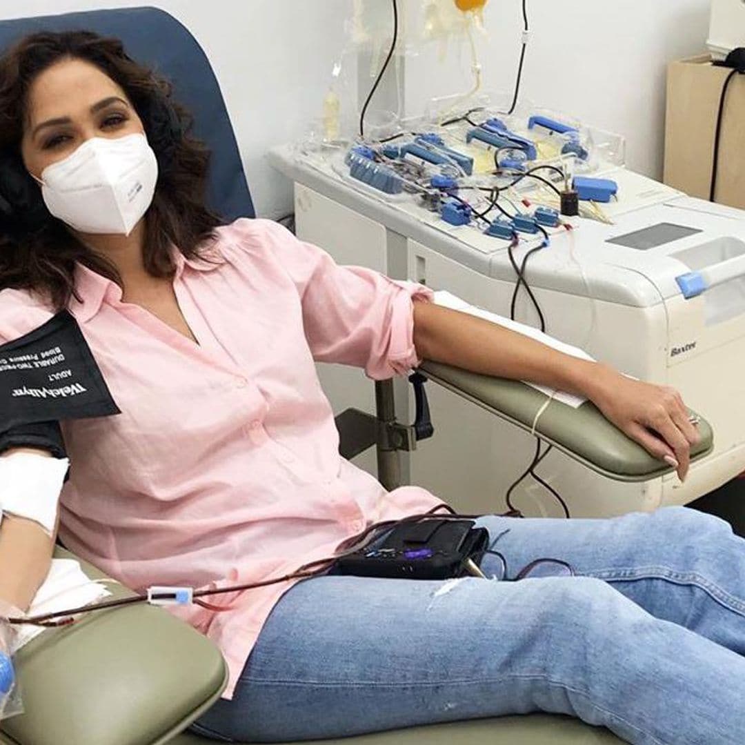 Karla Martínez cumple su promesa y dona su plasma, tras recuperarse del COVID-19
