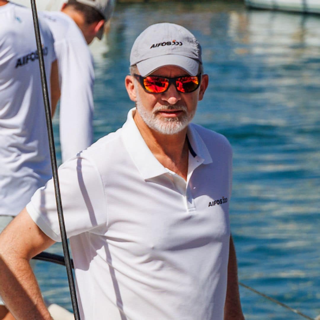 Todo listo en Palma para recibir a Felipe VI en la Copa del Rey MAPFRE