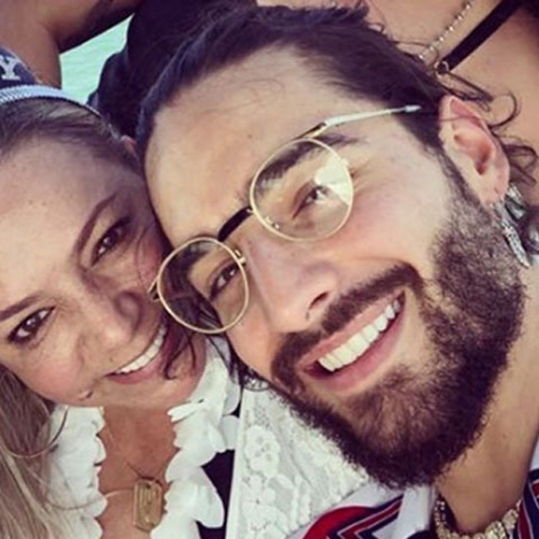Yate, tarta de Chanel y Marc Anthony: las sorpresas de Maluma por el cumpleaños de su madre