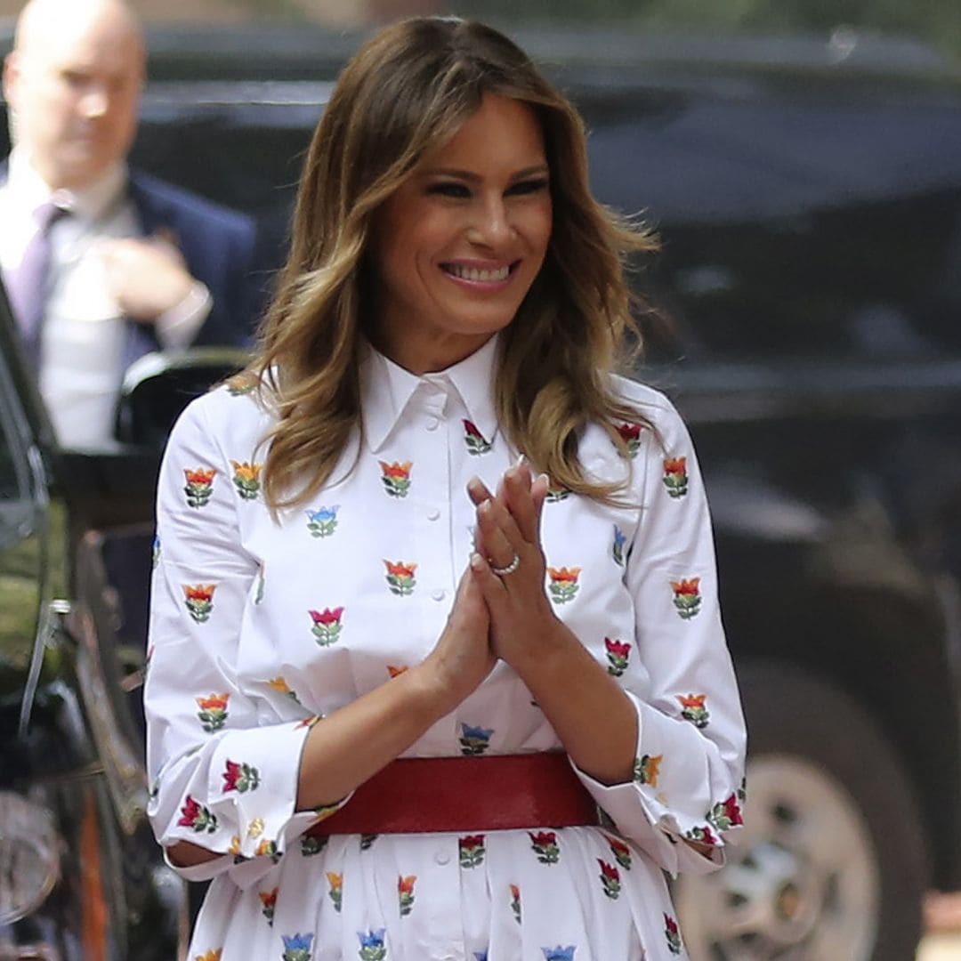 El viaje lleno de estilo de Melania e Ivanka Trump por la India
