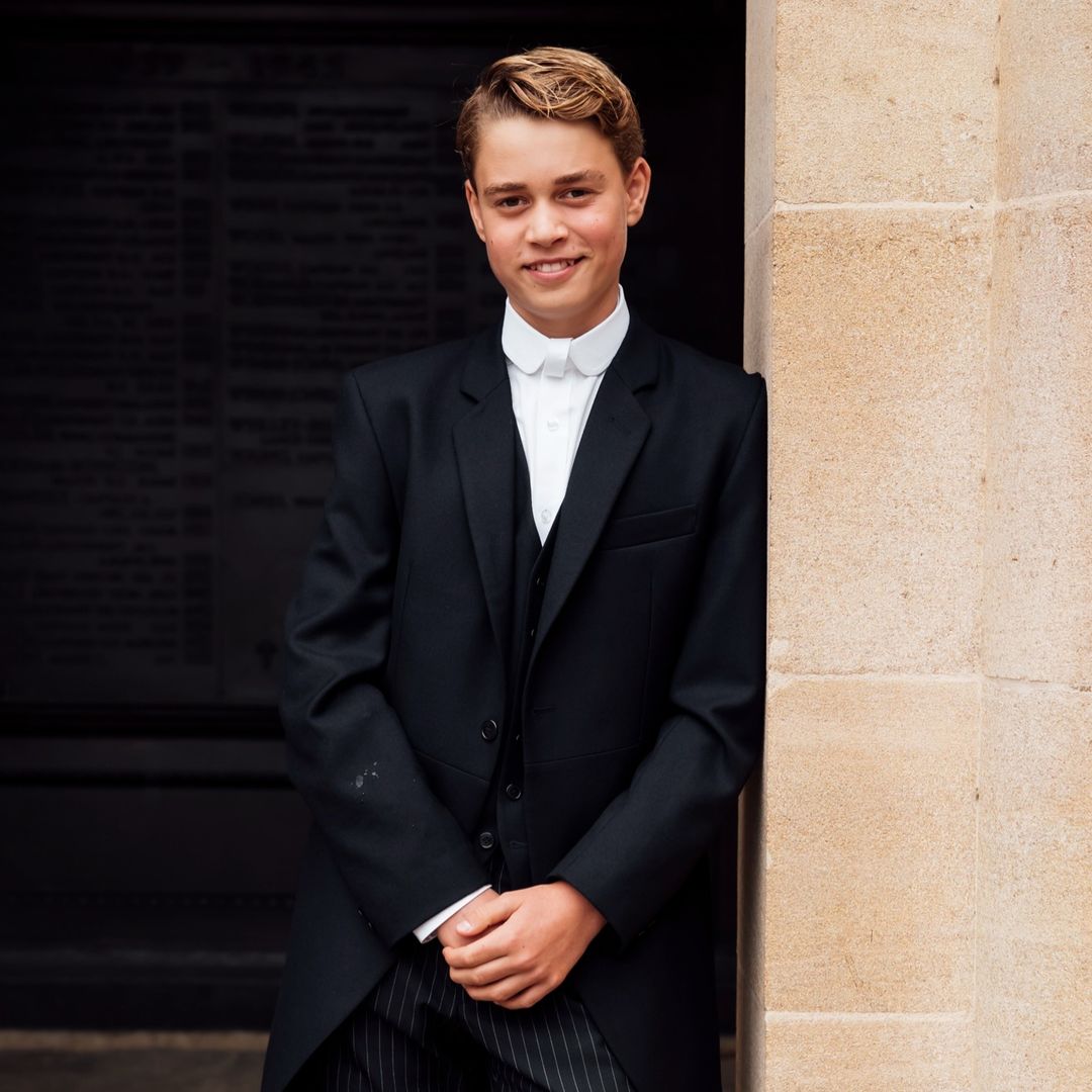 El príncipe George ya es alumno de Eton College: así luce con su nuevo uniforme