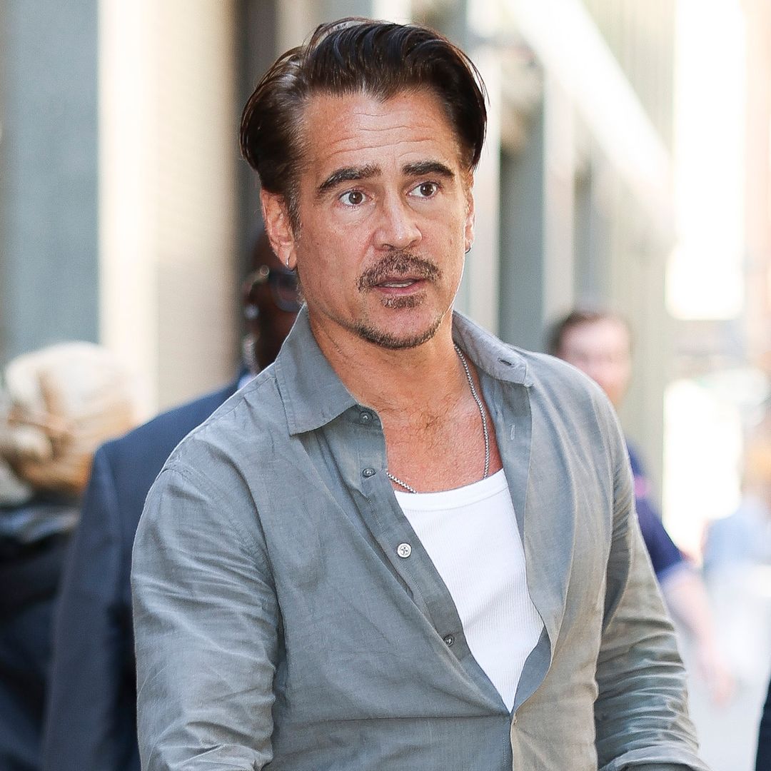 La imagen más entrañable e inédita del actor Colin Farrell con su hijo James (23), que padece el síndrome de Angelman