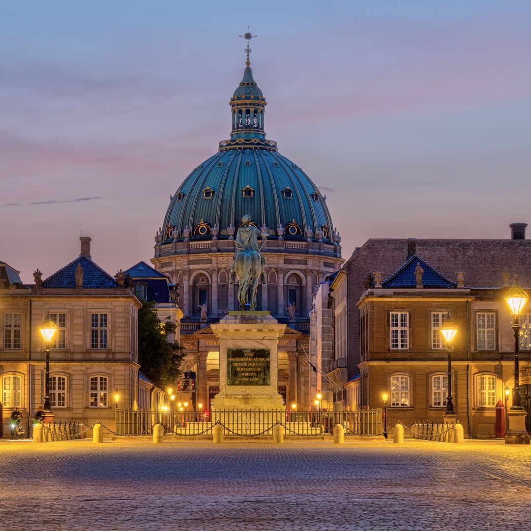 Noche en Amalienborg, Copenhague