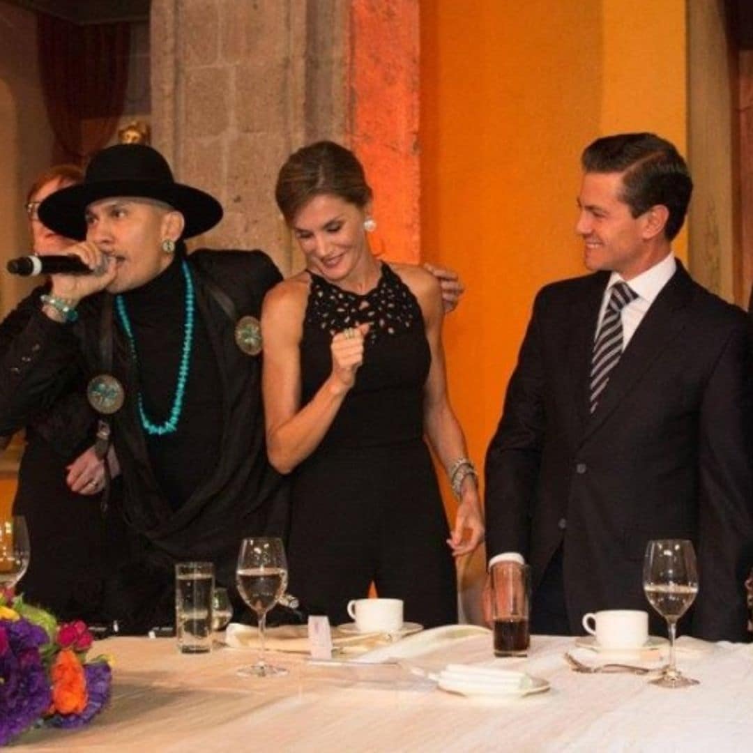 VIDEO: La divertida cena de bienvenida en México con doña Letizia moviéndose a ritmo de Taboo