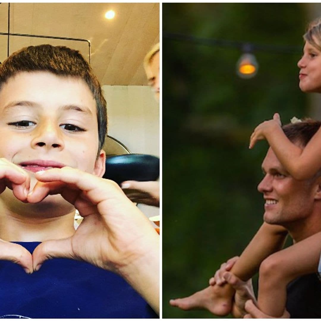 Tom Brady y los 10 momentos más tiernos junto a sus hijos