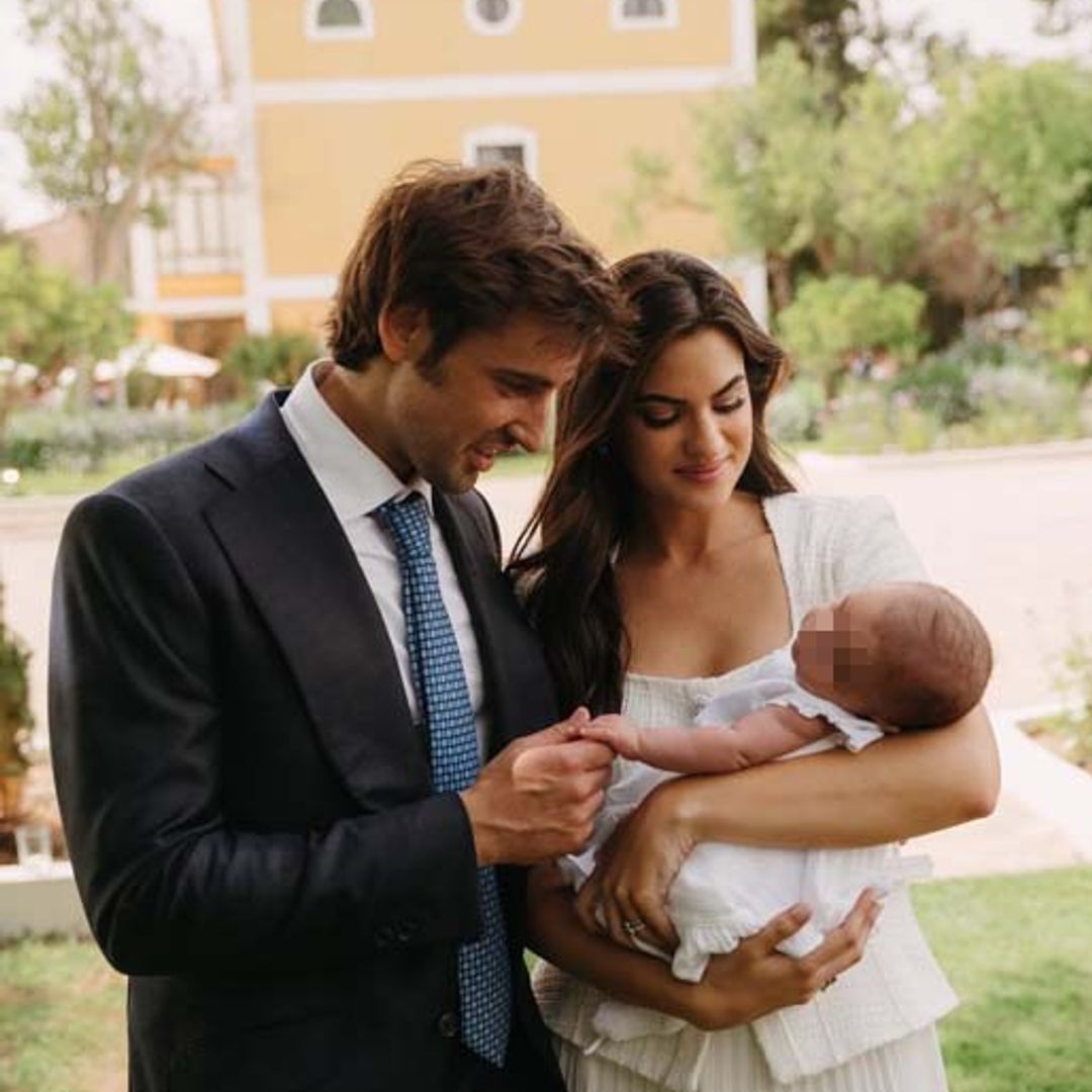Marta Lozano, en la recta final de su embarazo, celebra el cumpleaños de su "bebé mayor": las fotos