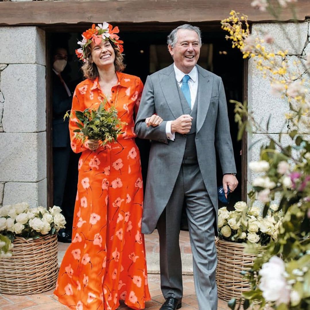 José María Michavila y Alejandra Salinas, una boda campestre y muy chic