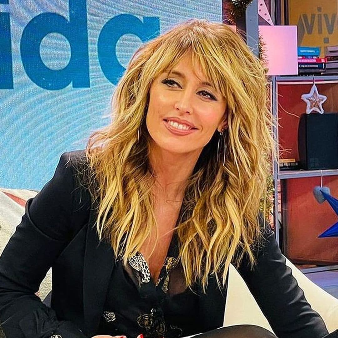 Así ha sido el 'maratón' televisivo de Emma García tras su odisea para llegar al plató