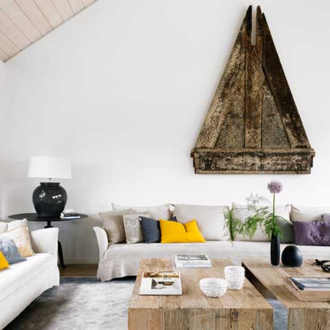 Una vivienda urbana con el espíritu de una casa de campo