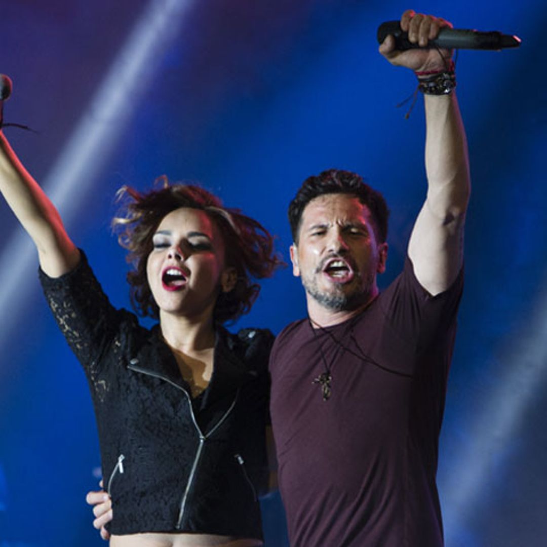 Las últimas imágenes de David de María antes de conocerse su separación fueron en un concierto junto a su ex Chenoa