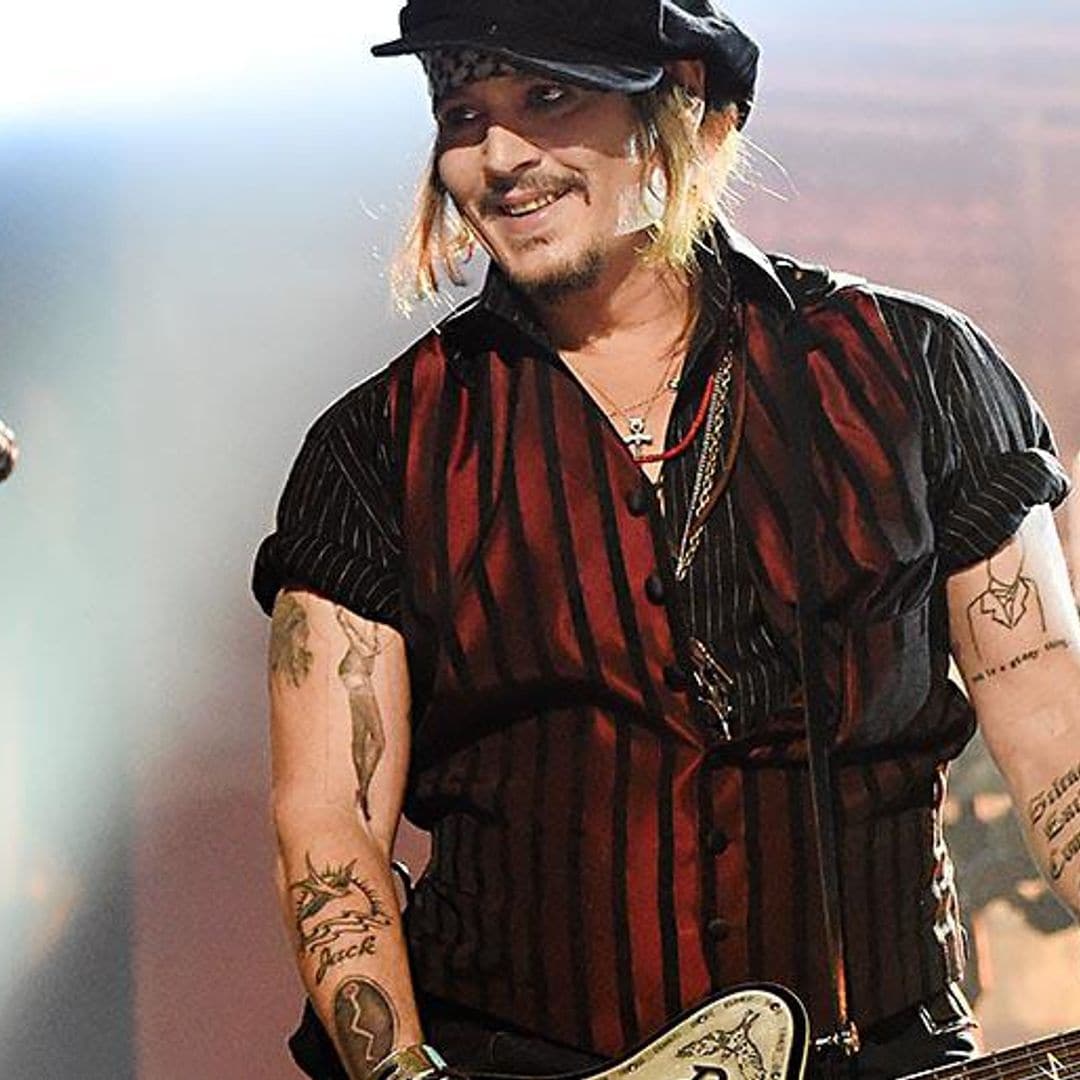 Johnny Depp y el significado de sus tatuajes