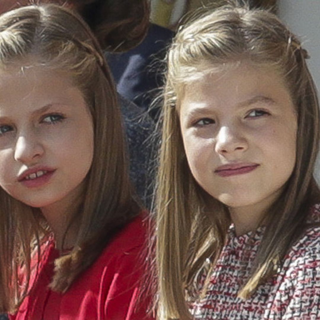 La princesa Leonor y la infanta Sofía, las otras protagonistas en el Día de la Fiesta Nacional