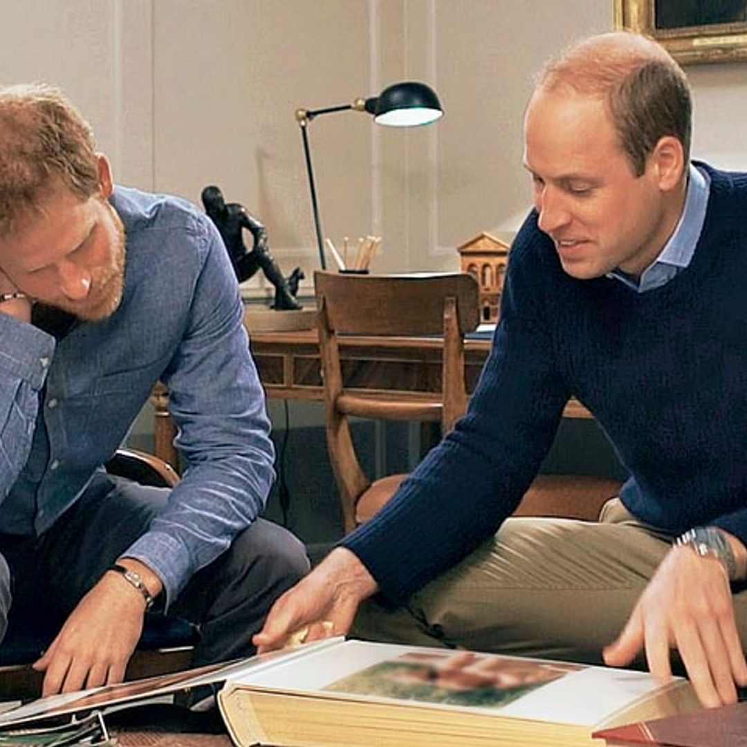 En ¡HOLA!, los príncipes Guillermo y Harry, lo que nunca habían contado de la muerte de su madre