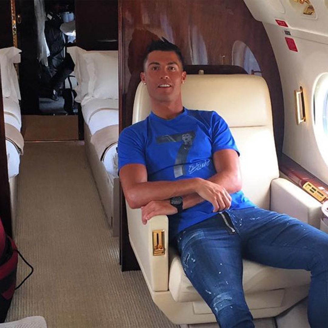 El avión de Cristiano Ronaldo sufre un accidente en Barcelona
