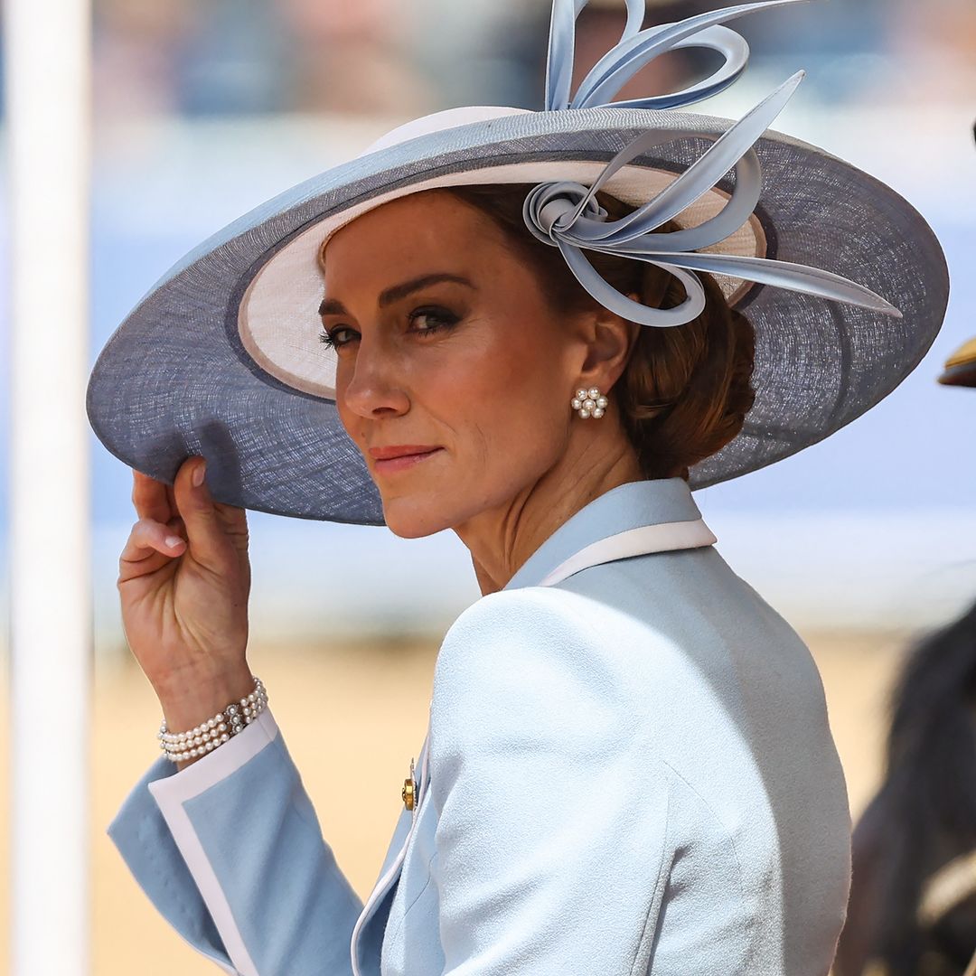 Kate Middleton homenajea a Lady Di en el Trooping the Colour 2026 con un vestido de inspiración 'vintage' que recuerda a su inolvidable look de 1987