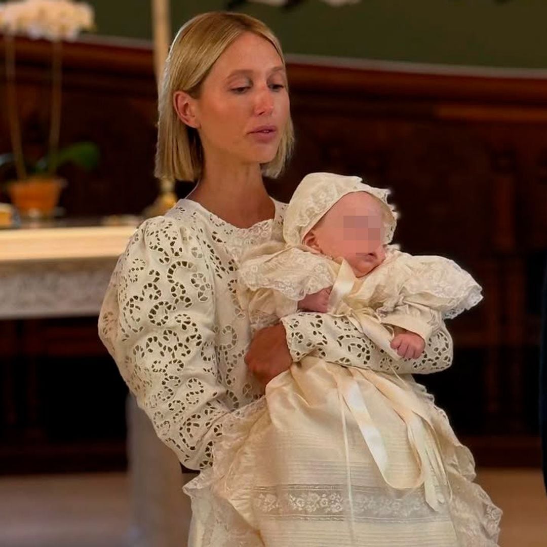 La princesa Olympia de Grecia brilla como madrina en el bautizo del hijo de Anna Getty