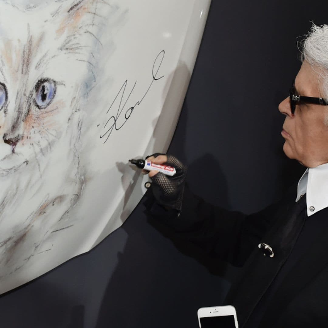 Choupette, la gata de Karl Lagerfeld, será la invitada especial a la Gala MET de este año