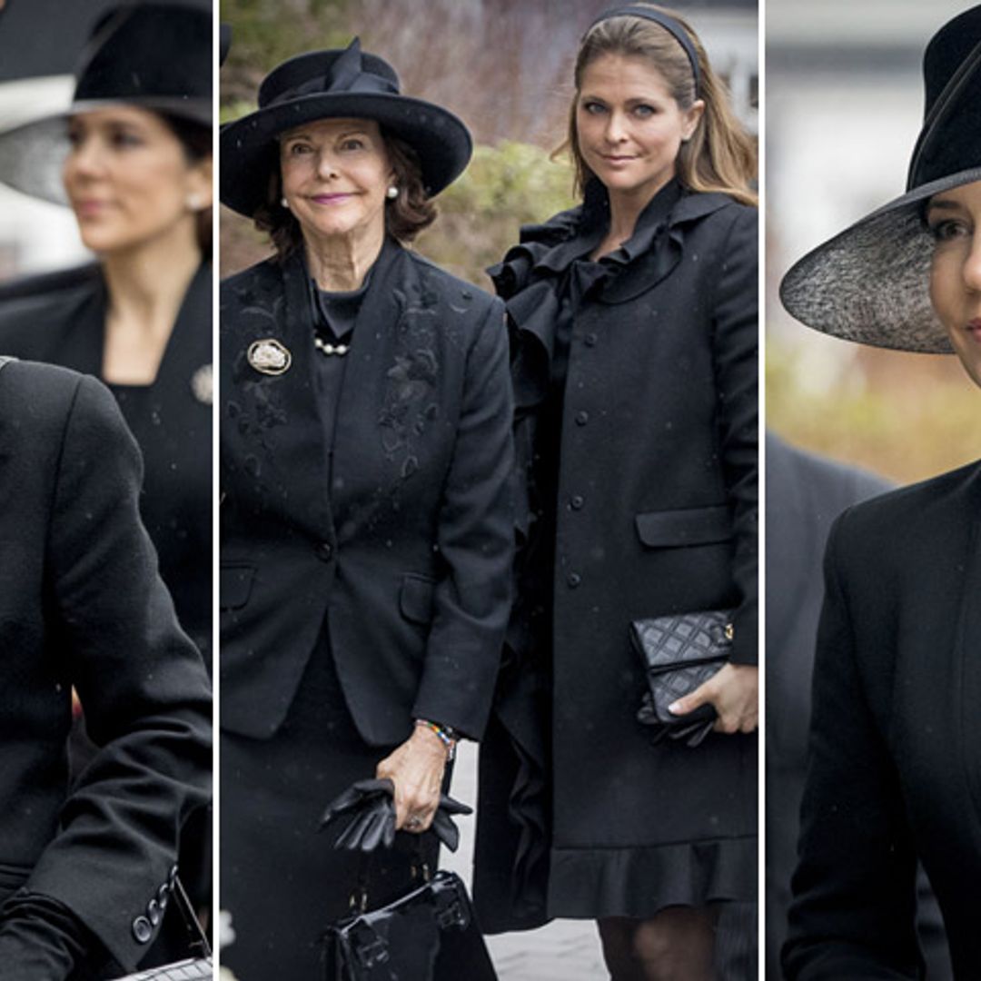 La gran familia de la realeza despide al príncipe Richard, marido de Benedicta de Dinamarca