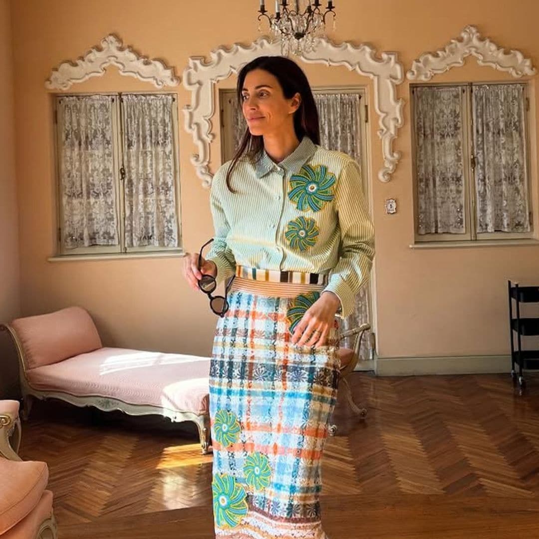 Sassa de Osma vuelve a Lima por Navidad y se rinde al color en un guiño a sus raíces