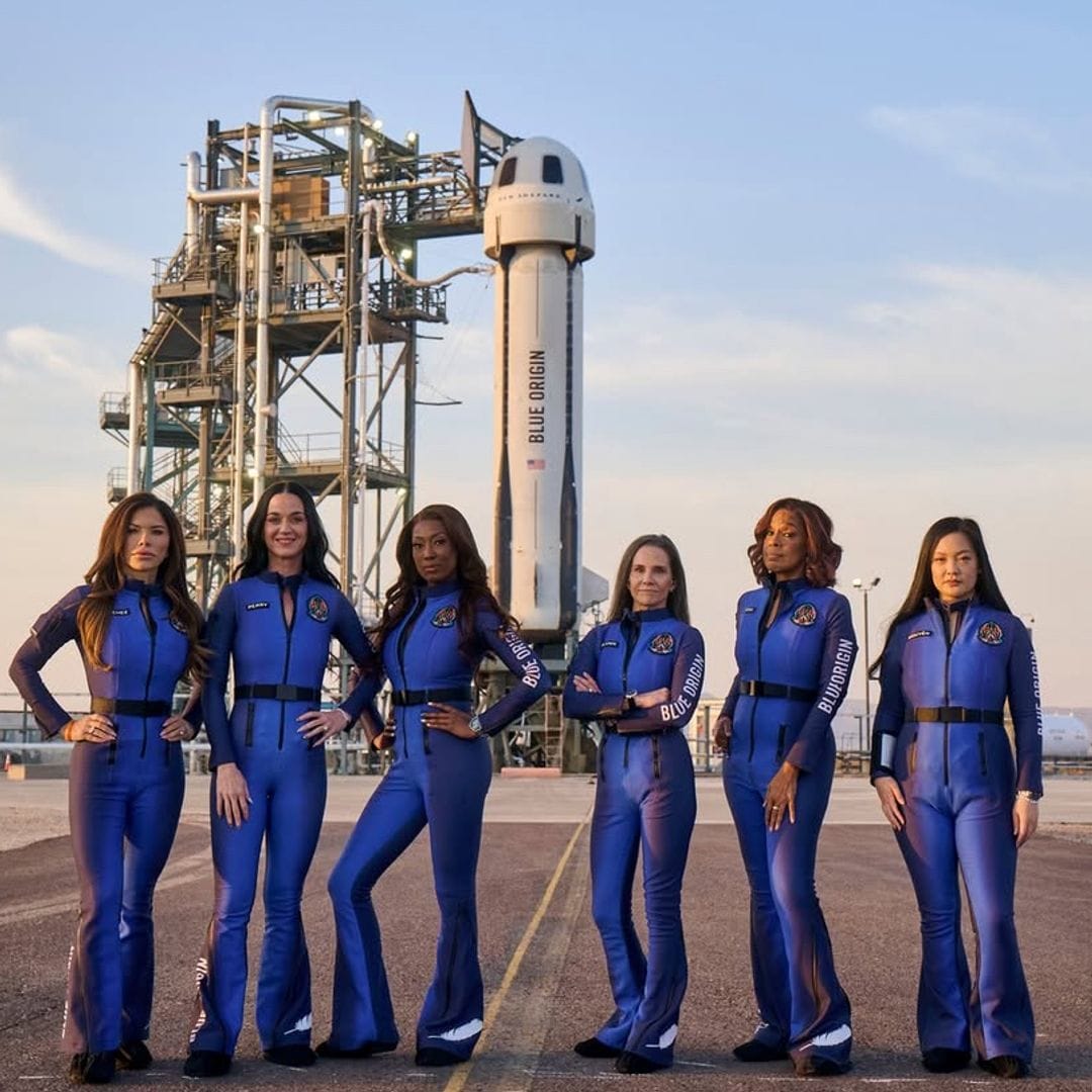 Así fueron los trajes diseñados por Lauren Sánchez para el primer viaje exclusivo de mujeres al espacio