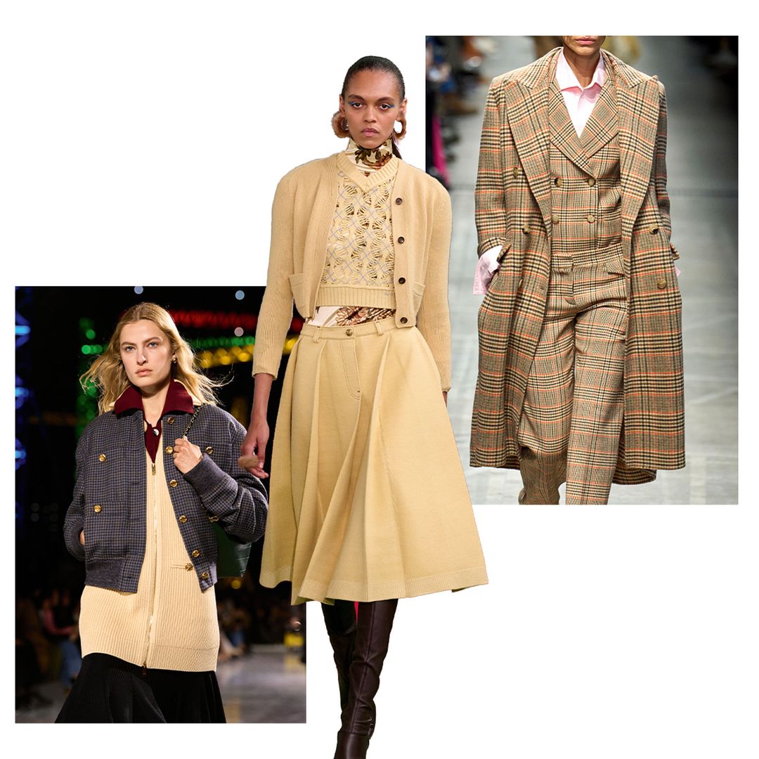 De izquierda a derecha. Chanel, Acne Studios, Ermanno Scervino