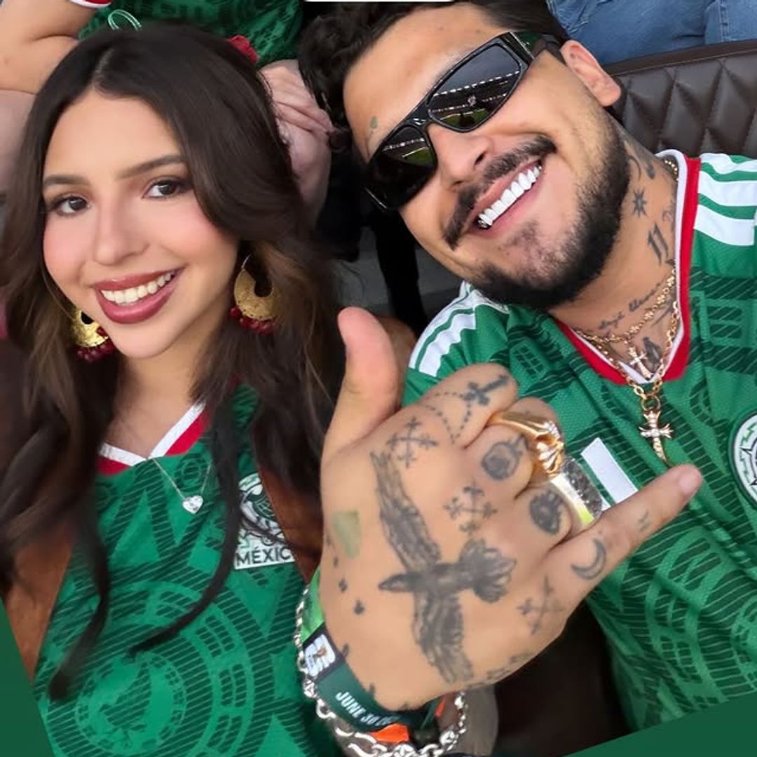 Ángela Aguilar, Nodal, Itatí Cantoral, Belinda y más famosos apoyan a México en un juego decisivo en el Mundial 2026