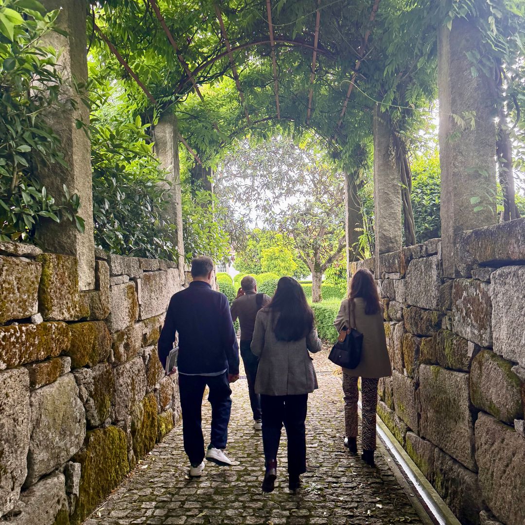 Jardín de Linhares de Santar & Magalhaes, Portugal
